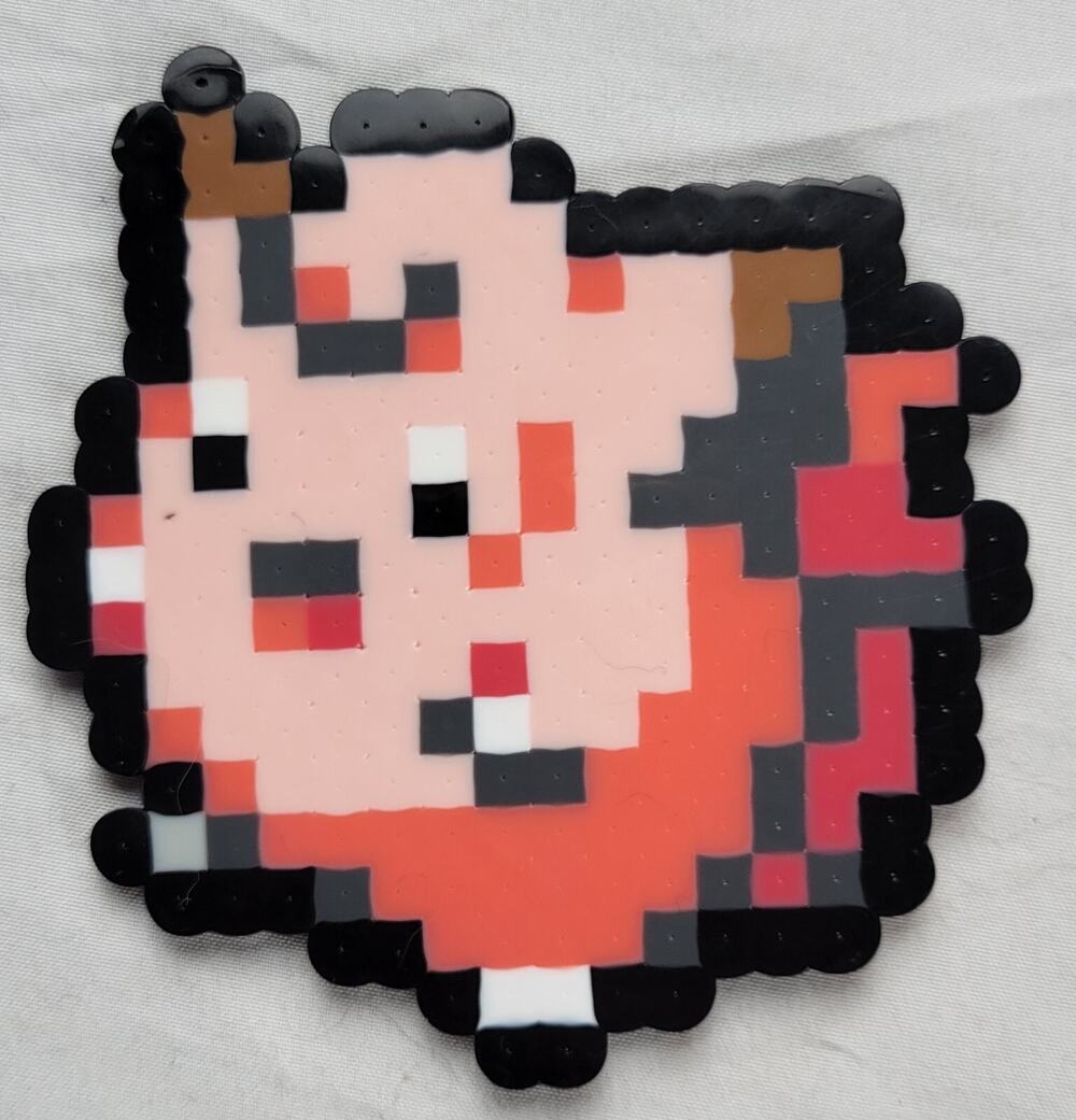Clefairy Menu Icon Pokemon Perler Bead Pixel Art
